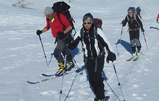 Ski de randonnée - COL DU VILLONET (2457)