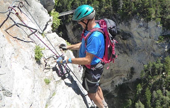 via-ferrata - VIA FERRATA LES ETROITS du DEVOLUY  à SAINT ETIENNE en DEVOLUY  (1231 m)
