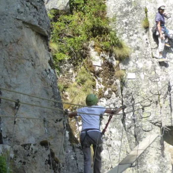 Voir l'activité : Via ferrata