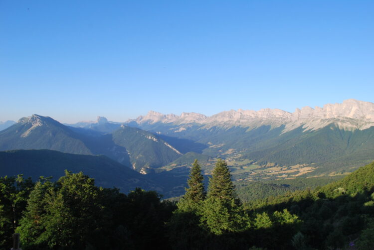 Vue depuis le refuge de la soldanelle