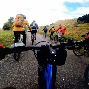 Circuit VTT Montaimont, St François Longchamp, repas au refuge de la grande Léchère.