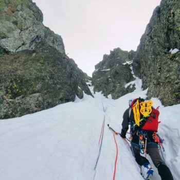L’Oreille du Loup : Goulotte Zia et traversée des arêtes (2291 m)