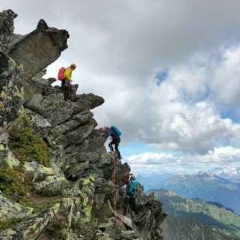 Initiation à l’alpinisme de juin en Lauzière