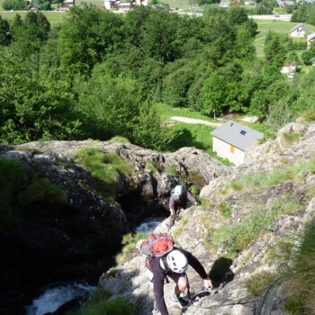 Initiation Via ferrata – La Cascade – La Morte