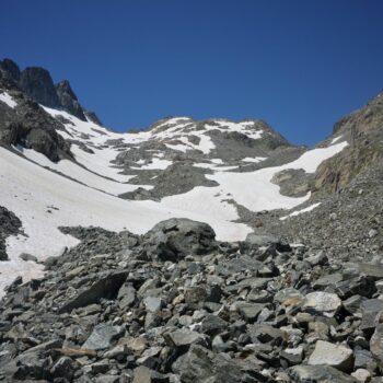 Breche de l argentiere 2698 m