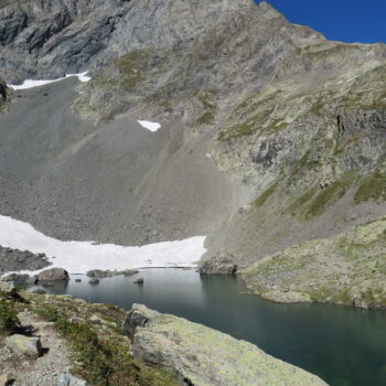 Lac de Belledonne (2169m) par le Bois de Coteyssard, le Pas du Bessey et le Chalet du Rif Premier
